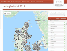 Tablet Screenshot of danskeherregaarde.dk